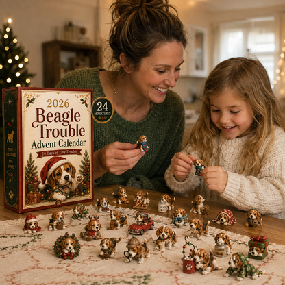 2026 Beagle Trouble Advent Calendar 🐶🎄 – 24 Days of Beagle Mischief