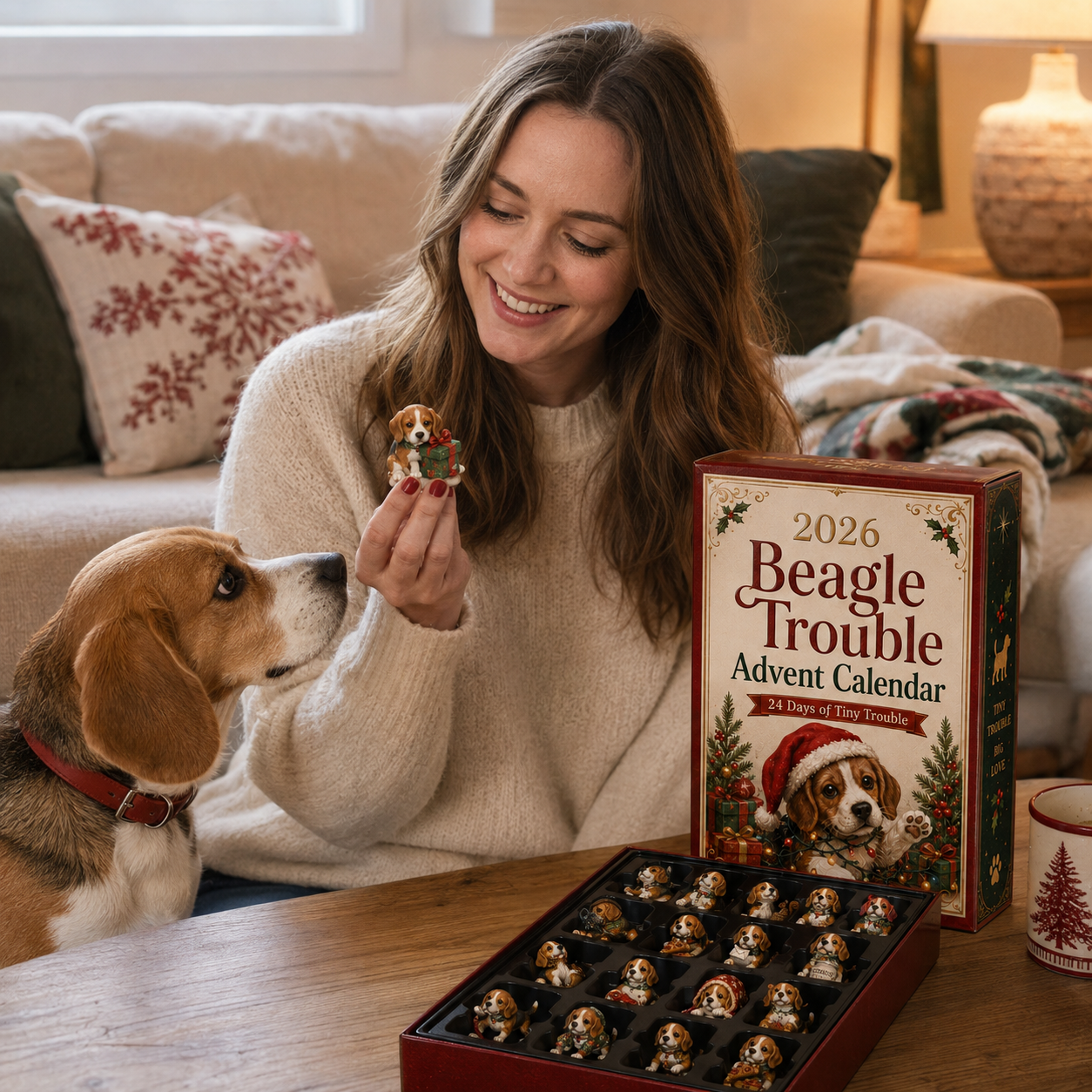 2026 Beagle Trouble Advent Calendar 🐶🎄 – 24 Days of Beagle Mischief