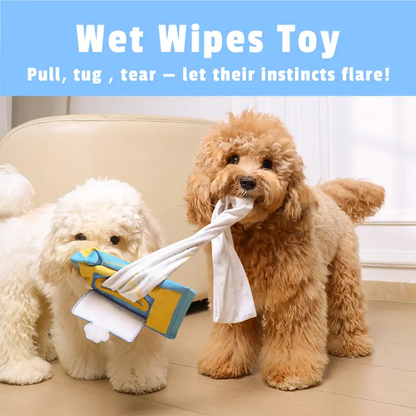 Pet Balloon Snuffle Dog Toy Durable No-Stuffing Wet-Wipe Style Treat Pockets Double Squeakers Extra-Long Tug Design Interactive Pet Balloon Puzzle for All Dog Sizes dog toys squeaky noise dog accessories dog products omega bite dog targetpet corrector tik