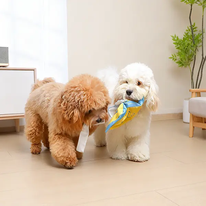 Pet Balloon Snuffle Dog Toy Durable No-Stuffing Wet-Wipe Style Treat Pockets Double Squeakers Extra-Long Tug Design Interactive Pet Balloon Puzzle for All Dog Sizes dog toys squeaky noise dog accessories dog products omega bite dog targetpet corrector tik