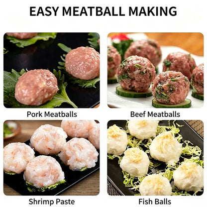🍝 FAMILY KITCHEN DEAL | Stainless Steel Meatball Press – Make Uniform Meatballs for Pasta, Dinner & Meal Prep