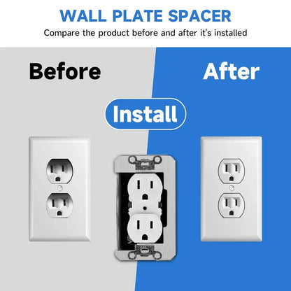 🛠 Outlet Repair Spacers – Easy Fix for Loose, Crooked & Recessed Outlets