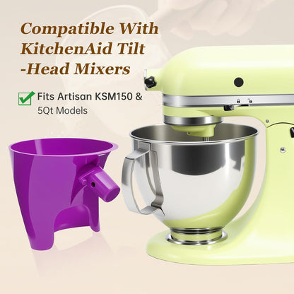🔥LAST DAY 49% OFF - ✨Flour Funnel for Kitchen Aid Stand Mixer