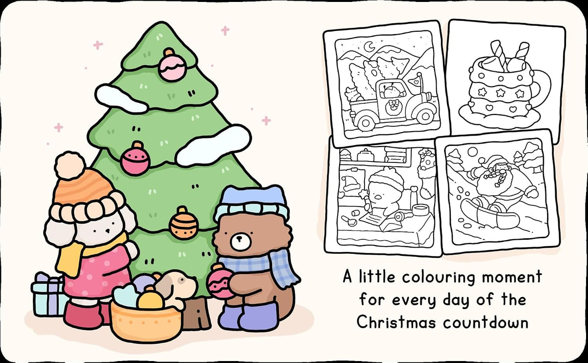 Christmas Coloring Book Advent Calendar