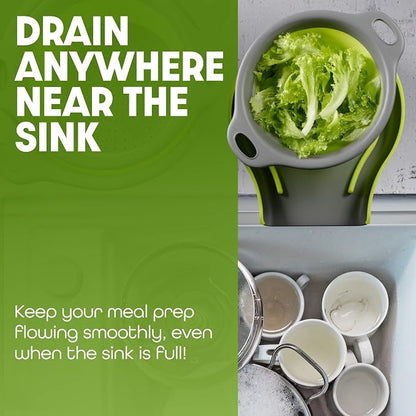 4-Pack Collapsible Colanders