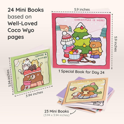Christmas Coloring Book Advent Calendar