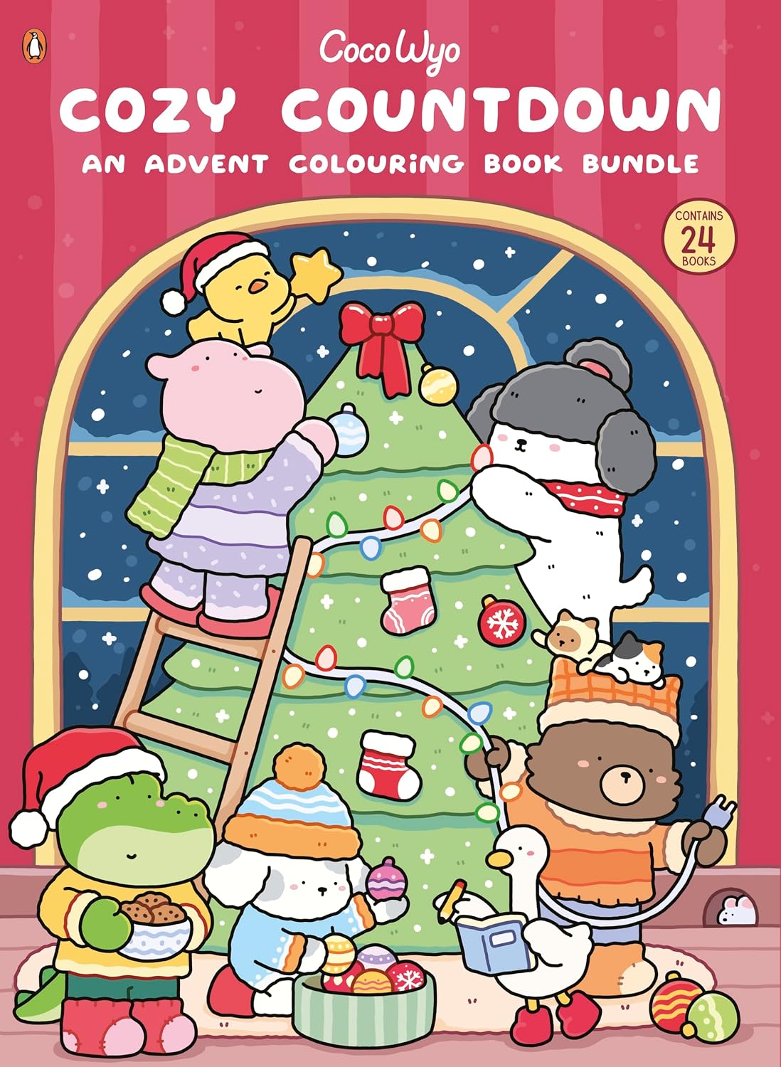 Christmas Coloring Book Advent Calendar