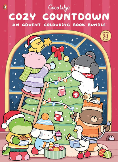Christmas Coloring Book Advent Calendar