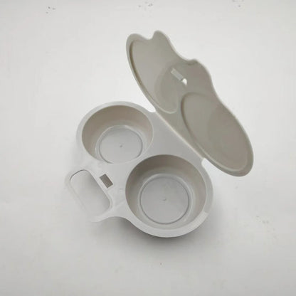 🥳2026 HOT SALE🥳💞50K+ SOLD! 🥗🎁 49% OFF! Microwave Egg Poacher——Dual‑cavity, non‑stick & easy clean. Healthier than frying – stock up & save! 🏠✅