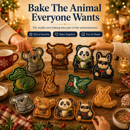 🥧 Animal Mini Pie Mold Collection1111