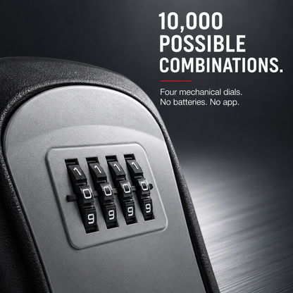 🔥LAST DAY 50% OFF - Never Get Locked Out Again 🔐 | 4-Digit Wall-Mounted Key Lock Box