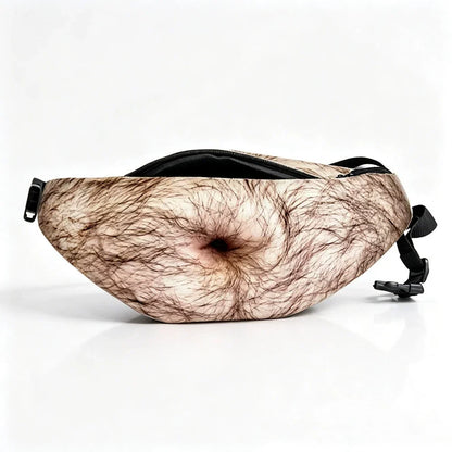 🔥LAST DAY 50% OFF - 😂 Funny Belly Fanny Pack – Realistic Fake Belly Waist Bag