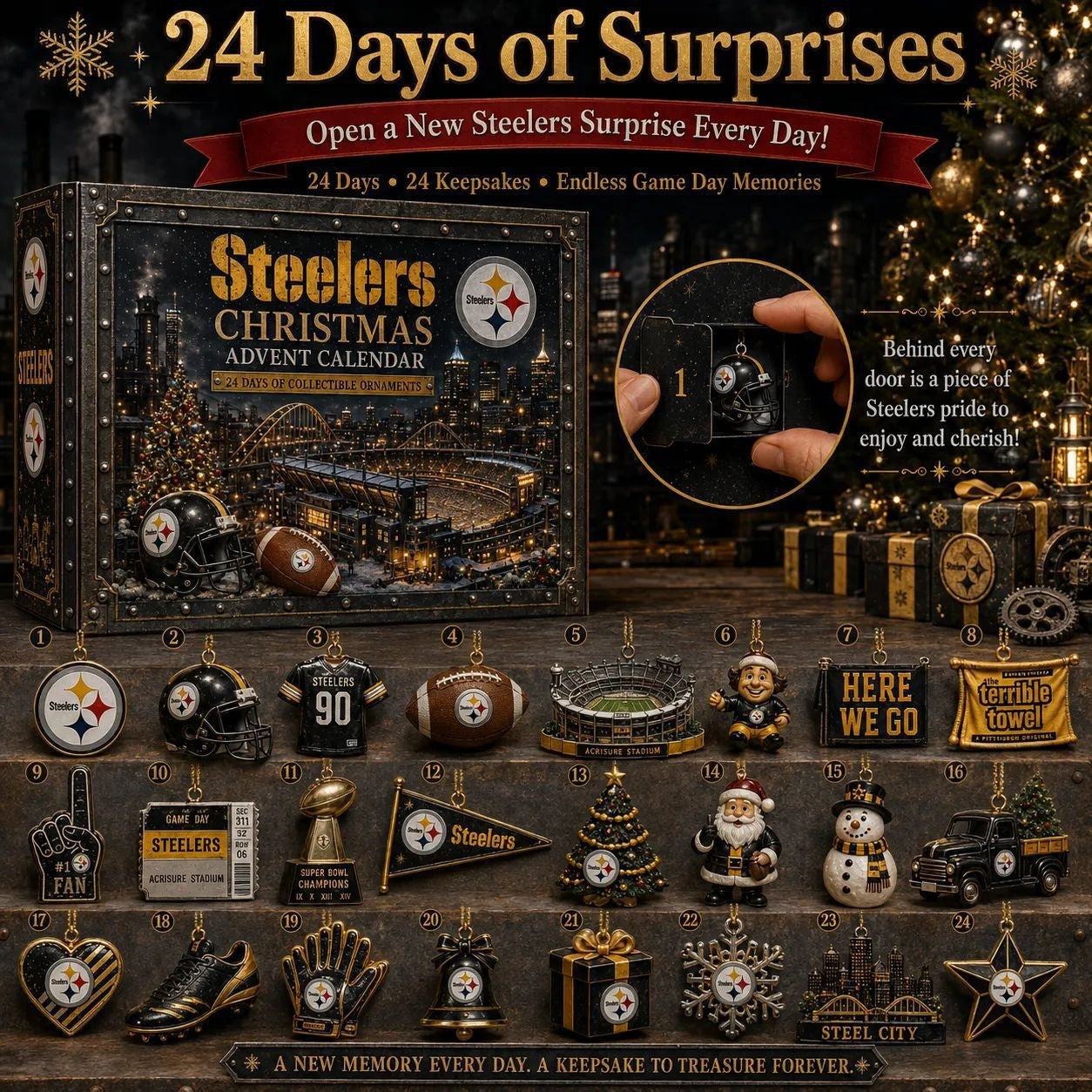 🎄 Just Win, Baby! Football Christmas Advent Calendar