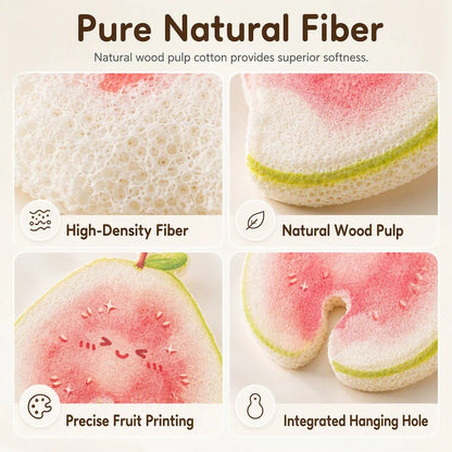 🔥🥗✨Cute fruit-shaped dishwashing sponge brush🧴🍲