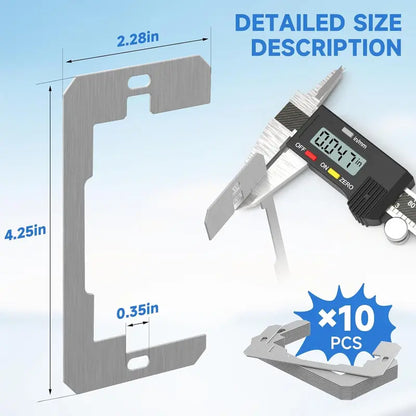 🛠 Outlet Repair Spacers – Easy Fix for Loose, Crooked & Recessed Outlets