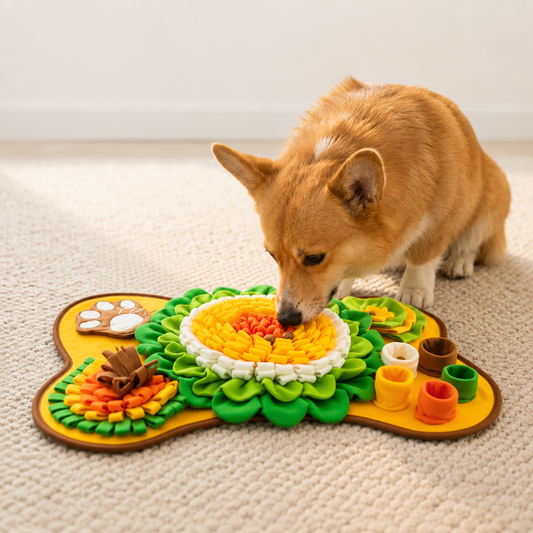 Snuffle Mat for Natural Nose Work & Mental Stimulation