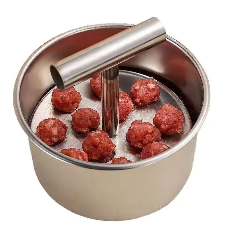 🍝 FAMILY KITCHEN DEAL | Stainless Steel Meatball Press – Make Uniform Meatballs for Pasta, Dinner & Meal Prep