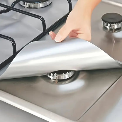 🔥LAST DAY 50% OFF - 🥘 Reusable Gas Stove Burner Liners♻️ (Set of 4)