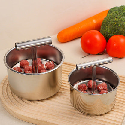 🍝 FAMILY KITCHEN DEAL | Stainless Steel Meatball Press – Make Uniform Meatballs for Pasta, Dinner & Meal Prep