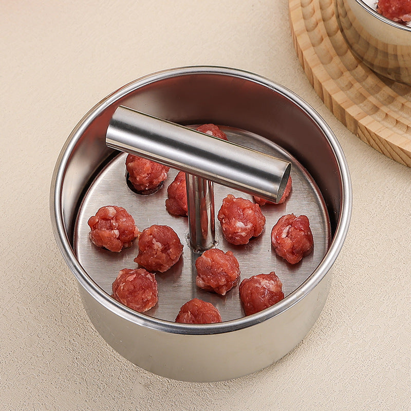 🍝 FAMILY KITCHEN DEAL | Stainless Steel Meatball Press – Make Uniform Meatballs for Pasta, Dinner & Meal Prep