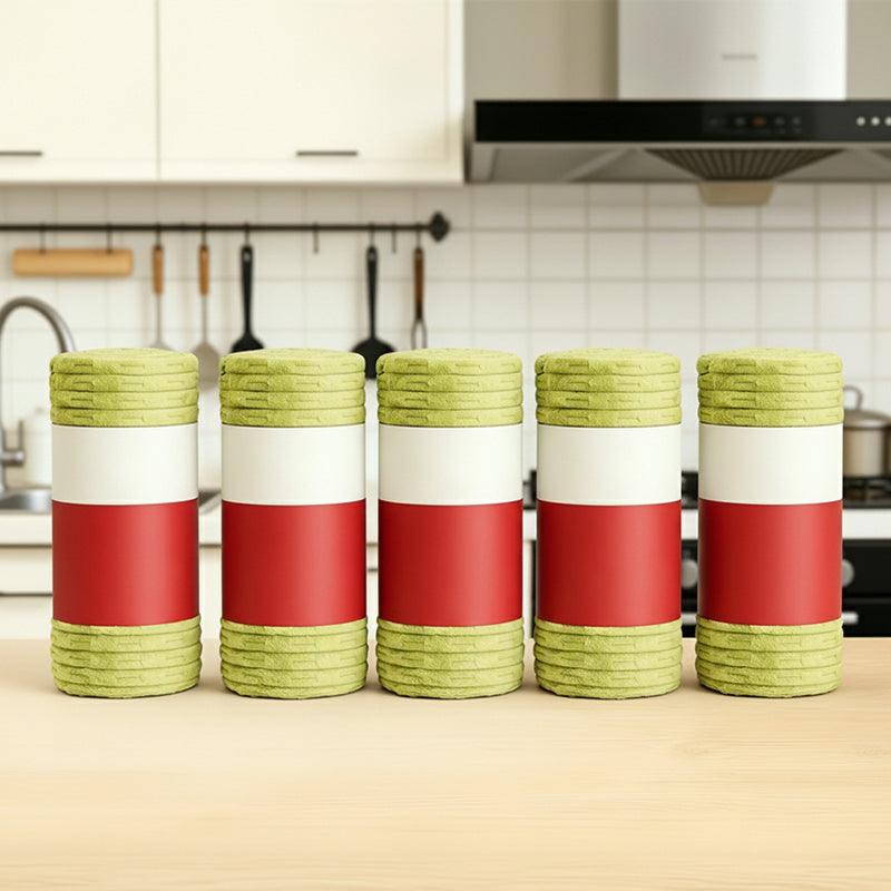 🔥Last Day 50% OFF - 20‑Pack Multipurpose Reusable Tear‑Off Cleaning Cloth Roll 🧽✨